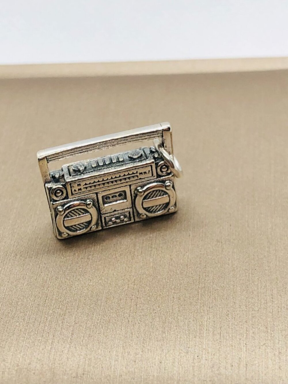 James Avery Live Life Loud Boombox Charm